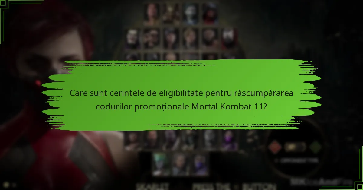 Ce recompense pot primi din răscumpărarea codurilor promoționale Mortal Kombat 11?