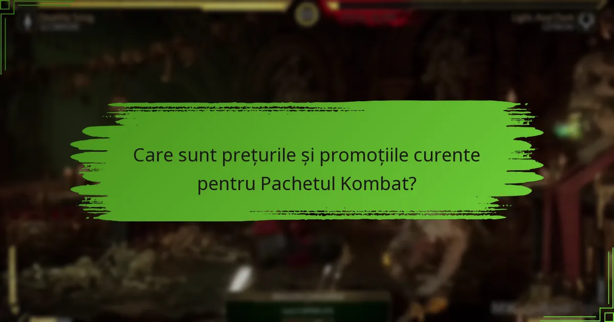 Cum pot achiziționa Pachetul Kombat pentru Mortal Kombat 11?