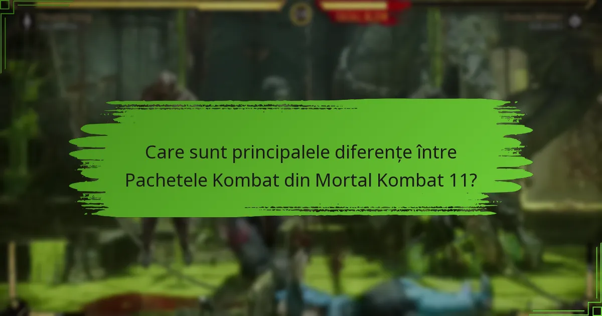 Care sunt recenziile utilizatorilor pentru Pachetele Kombat din Mortal Kombat 11?