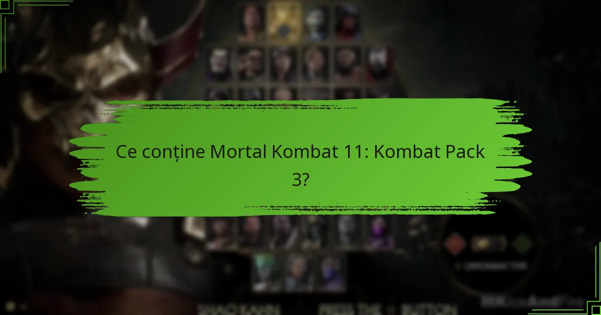 Care este prețul pentru Kombat Pack 3?