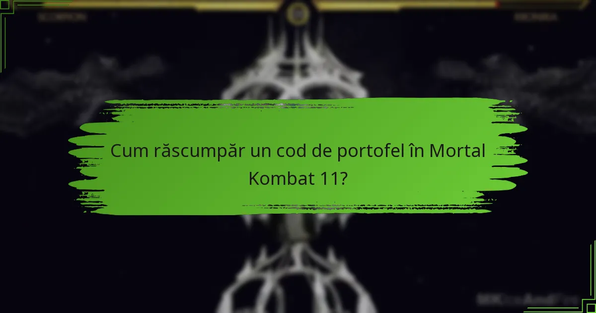 Cum se compară codurile de portofel Mortal Kombat 11 cu alte jocuri?